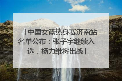 中国女篮热身赛济南站名单公布：张子宇继续入选，杨力维将出战